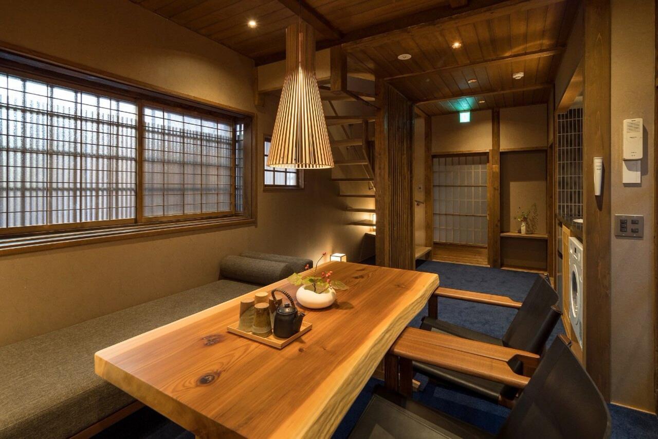 Вилла Bonbori An Machiya House Киото Экстерьер фото