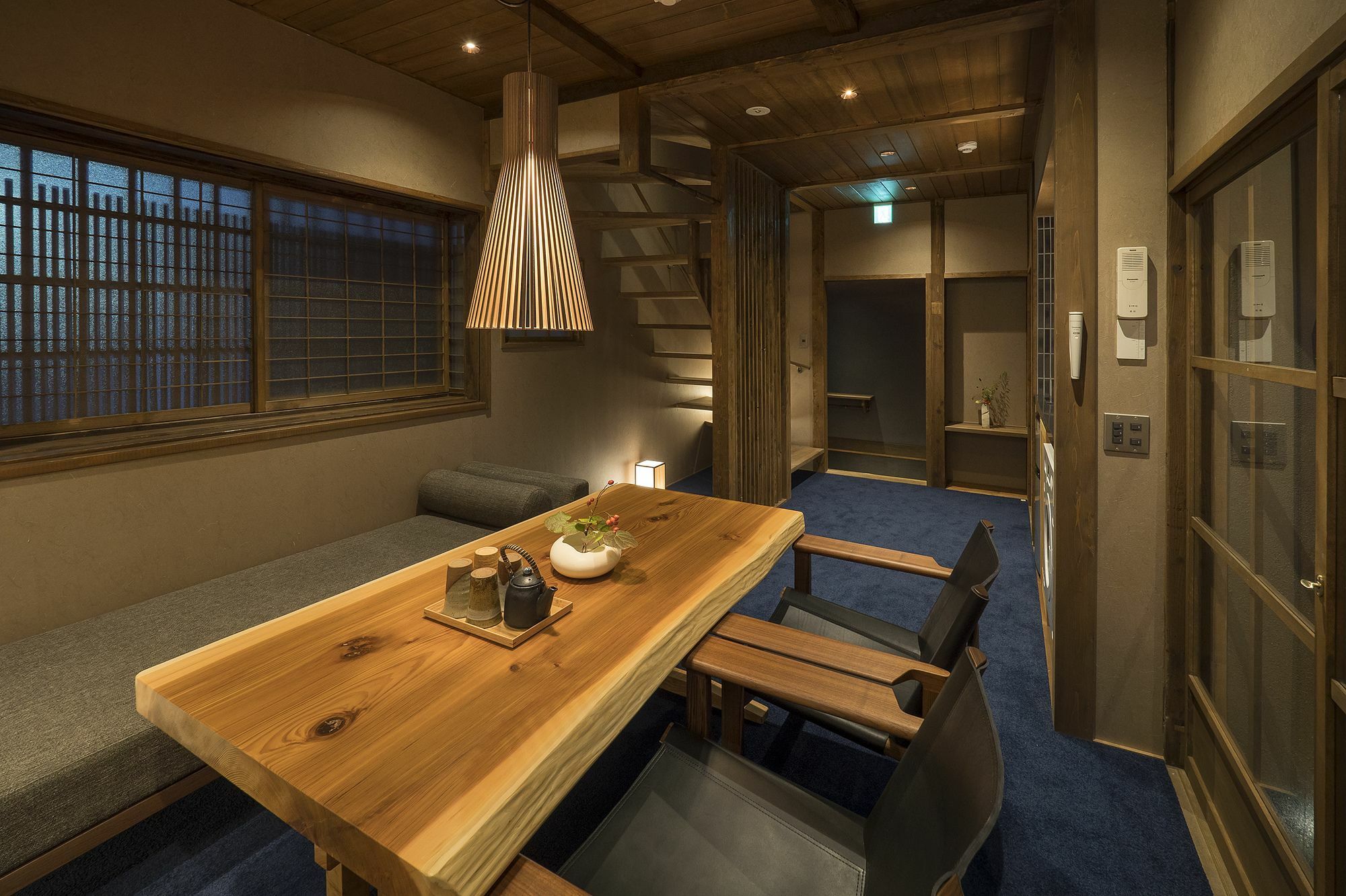 Вилла Bonbori An Machiya House Киото Экстерьер фото